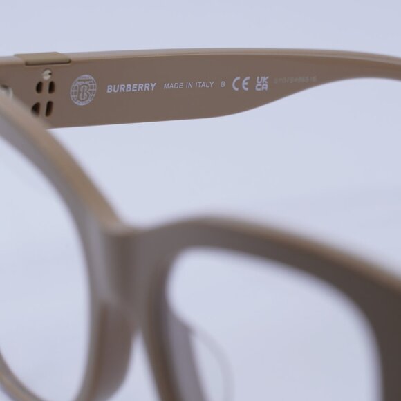  🕶️ New Burberry BE2388F 3990 Eyeglasses - Beige Frame 52mm - Picture 7 of 10